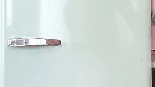 Petite Blonde Big Boobs Kitchen Cumshot Sextape One 4K