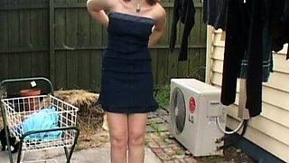 Hot redhead amateur teen girl riding and jerking boyfriend