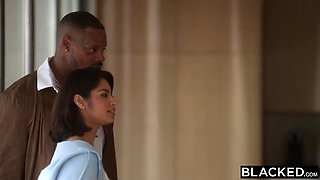 BLACKED Cock-squeezing Lil Hazel Heart Gets Rode By Jason Luv, She Screams While Taking His BIG BLACK COCK