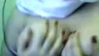 Arab Girl with Big Boobs on Webcam