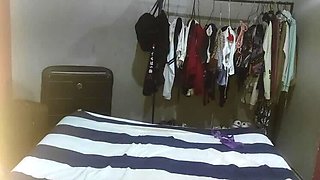 Peeping on My Stepsister Changing, She Chooses Sex Over Telling on Me; Rides Me with Her Big Booty
