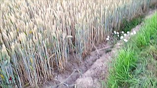 Omg First Blowjob!!! Tractor Driver Caught Jerking off and Blown off!