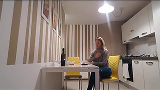 Cute Blonde Reading and Farting Hard