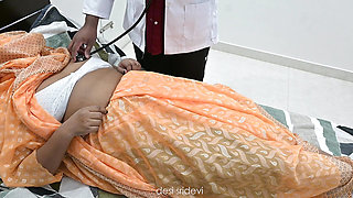 Indian Doctor checking village aunty boobs