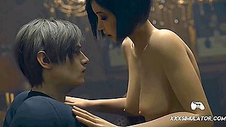 Car Toon - Leon Rescues Ashley With Ada (full)