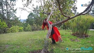 Yorgelis Carrillo delivers best unique outdoor redhead blowjob passion