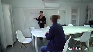 Spanish MILF Teacher Seduces Student - Big Tits Amateur Homemade Video