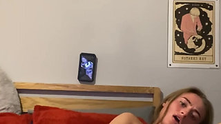 Watch this Scottish goth teen every inch of her fingers teasing moans from deep inside