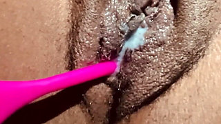 Lush in Ebony Pussy Creamy