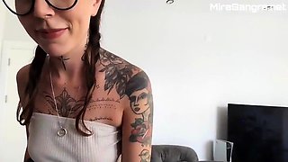 Step sis offered to fuck, BUT condom BROKE - greatest XXX