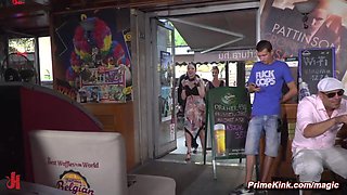 Italian teenage gets publicly humiliated