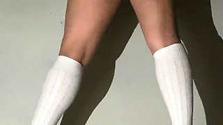 Blonde emo amateur solo masturbation