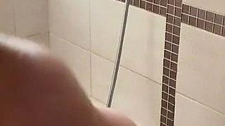 Shower Voyeur Caught German MILF Joins You in POV