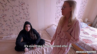 Stepmother Offered Her Stepdaughter's Pussy to a Perverted Fucker