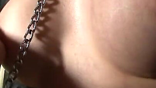 Humiliating bondage , foot stretching