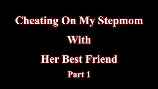 Step Son Cheats On Stepmom With Her Best Friend - Luci Power & Remy Woods Threesome Blowjob & Doggystyle Creampie