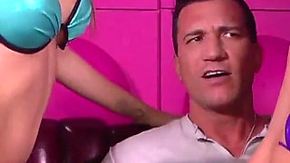 Two Amazing Slutty Hottest MILF Riding My Big Hard Cock