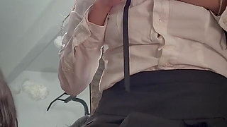 College Uniform Girl Masturbating