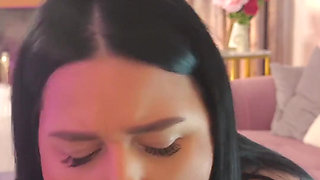 Sloppy Blow Job Before Going Out to Dinner