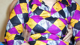 Hot Stepmom Nusrat Gets Her Milk Squeezed by Her 18 Year Old Step- Son!