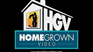 Small tits brunette takes a facial