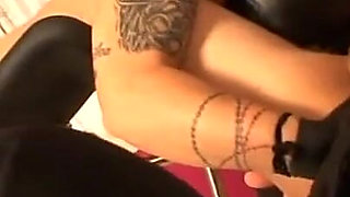 Humiliating ass penetrated in small penis guy