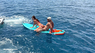 Rossa Vaxx Caught Fucking in the Sea and We Record Her
