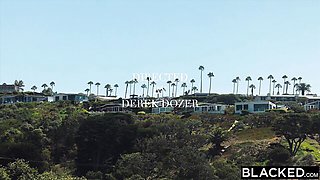 Indescribable Zara and Anton's ball sucking sex