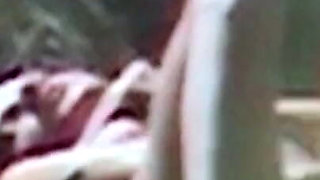 Amateur in the nude sunbath covered