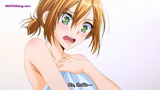 Bashful girl blushes while getting creampied by classmate