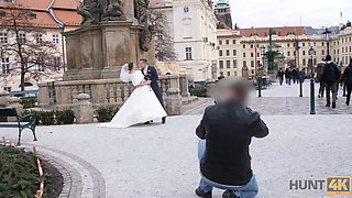 HUNT4K For cash mature guy gets the opportunity to fuck pretty bride