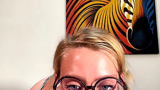 42 - POV: Blonde Sucks Your Cock and Takes the Creampie