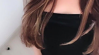 Cute Squirt and Nylon Play