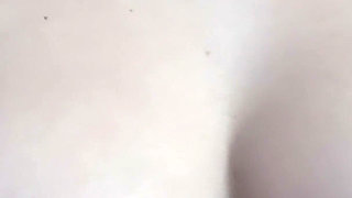 Curvy Brunette Selfie Tease - Black Lace Bra and Big Natural Tits up Close