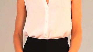 Deepthroat, Hot Fucking with Colleague and Squirting on a Business Trip POV