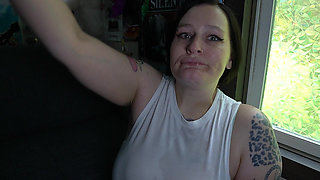 Toothless Throat Training with Big Dildo