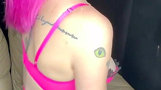 Babz Rox & Chloe Hart Strap up for Gloryhole Blowjobs