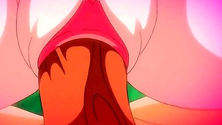 First ANAL demon babe loses it to thick cock and magic tail