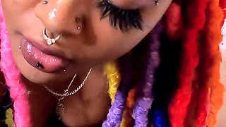 Alternative Ebony Gets Banged Out by a Thug