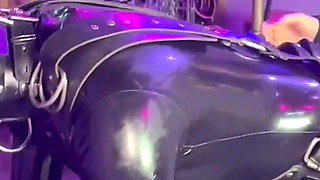 Suspended in Rope for a Good Fisting