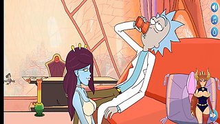 Rick and Morty: Lascivious adventures in Rick's obscene universe with mind-blowing oral pleasure